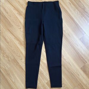 Banana Republic Black High Rise Skinny Leggings Ponte Pants Size Small